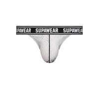 Supawear sous-vêtement Hommes POW Thong Polar Bear - Blanc - 1 x Taille L
