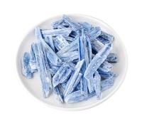 SUPBEI 100~1000g Stone Brute de kyanite Naturelle Naturelle Guérison de la Pierre de Reiki Non traitée Stone Brute irrégulière pour Le culbutage, l'enveloppe de Fil, la Wicca Reiki,100g