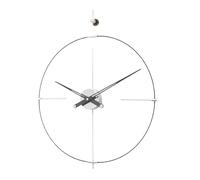 SUPBEI Espagne Nordic Large Wall Clock Modern Pendulum Clocks Wall Minimalist Gold Silent Watch Chambre à Coucher Reloj Pared Room Decor,Argent,70cm