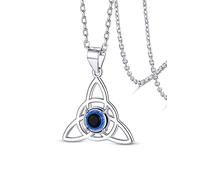 Supcare Collier Femme Pendentif Oeil d'Horus Argent 925 Celtique