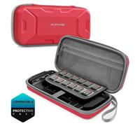 Supcase Carrying Case For Nintendo Switch 2 2025 Plus Version Portable, Protection, Sac À Main De Voyage, Poudres Pour Blade, Titan--Rouge