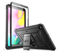 SUPCASE Coque Galaxy Tab A 10,1 , Coque de Protection Intégrale à Double Couche avec Protecteur d'écran Intégré + Béquille Unicorn Beetle Pro pour Galaxy Tab A 10,1 Pouces 2019 (Noir)