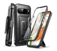 SUPCASE Coque pour Google Pixel 10/10 Pro avec Protecteur d’Ecran Intégré (UBPro) [Support Repliable & Clip Ceinture] [Qualité Militaire] Intégrale Robuste Protection pour Pixel 10 Pro 2025, Noir