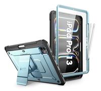 SUPCASE Coque pour iPad Pro 13 Pouces M5/M4 (2025/2024) avec Porte-Stylet [Support Pliable & Protecteur d'écran Intégré] Protection Qualité Militaire Robuste Intégrale pour iPad Pro 13" M5/M4, Bleu