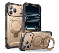 SUPCASE Coque pour iPhone 17 Pro Max avec Support Métal Réglable [MagSafe Compatible] [Protection Antichute Qualité Militaire] (UB Grip) Coque Magnétique Robuste pour iPhone 17 Pro Max, Desert