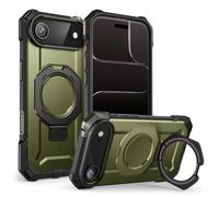 Coque Renforcée pour iPhone Air Série Unicorn Beetle Grip avec Béquille Supcase Kaki