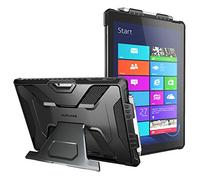 SUPCASE Coque pour Microsoft Surface Pro 7 Plus/7/6/5/4/LTE, Protection Robuste [Unicorn Beetle Pro] avec Support Réglable et Porte-Stylet, Compatible avec Type Cover (Noir)
