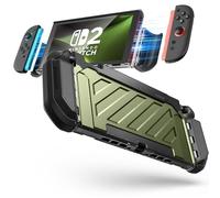 SUPCASE Coque pour Nintendo Switch 2 (2025) (Unicorn Beetle Pro) [Protection Qualité Militaire] [Joycon Magnétiques Compatible] Dockable Antichoc Robuste Étui pour Nintendo Switch 2, Vert