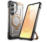 SUPCASE Coque pour Samsung Galaxy S25 avec Support Anneau Pliable (UB Grip) [MagSafe Compatible] [Adapté au S Pen] [Protection Militaire] Coque Magnétique Robuste pour Samsung S25 (Desert)