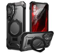 SUPCASE Coque pour Samsung Galaxy S26 avec Support Anneau Pliable (UB Grip) [Recharge sans Fil Compatible] [Protection Militaire] Coque Magnétique Robuste pour Samsung S26, Noir
