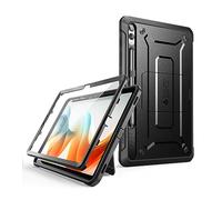 SUPCASE Coque pour Samsung Galaxy Tab S10 Plus/Tab S9 Plus avec Support Béquille [Protecteur d'Ecran Intégré et Porte-Stylet] [UB Pro] Protection Robuste Intégrale pour Tab S10 Plus 12,4", Noir