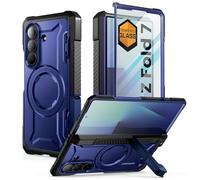 SUPCASE Coque pour Samsung Galaxy Z Fold 7 avec Béquille (UB Grip) [MagSafe Compatible] [Protecteur d'Ecran Verre Trempé Intégrée] [Protection Charnière] Qualité Militaire Coque pour Z Fold 7 (Azuré)