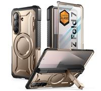SUPCASE Coque pour Samsung Galaxy Z Fold 7 avec Béquille (UB Grip) [MagSafe Compatible] [Protecteur d'Ecran Verre Trempé Intégrée] [Protection Charnière] Qualité Militaire Coque pour Z Fold 7, Desert