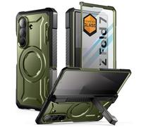 SUPCASE Coque pour Samsung Galaxy Z Fold 7 avec Béquille (UB Grip) [MagSafe Compatible] [Protecteur d'Ecran Verre Trempé Intégrée] [Protection Charnière] Qualité Militaire Coque pour Z Fold 7, Vert