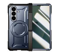 Supcase Coque pour Samsung Z Fold 7 avec Béquille Antichoc 6m Bleu