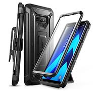 SUPCASE Coque Samsung Note 9, Coque Intégrale de Protection Robuste Antichoc avec Clip de Ceinture, Protecteur d'écran Intégré, Béquille [Unicorn Beetle PRO] pour Samsung Galaxy Note 9 2018(Noir)