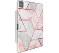 Supcase, étui pour iPad Pro 13' 2024 Protection intégrale avec fonction support, Blanc / Rose