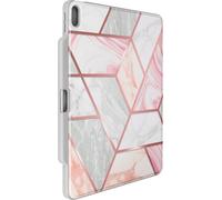 Supcase, housse pour iPad Air 13 2024 / 13 2025 Protection intégrale avec fonction support, Blanc / Rose