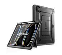 Coque Intégrale pour iPad Pro 13 2024 Antichoc avec Béquille Support Noir