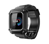SUPCASE Unicorn Beetle Pro Bracelet de rechange pour montre Fitbit Versa 4/Fitbit Versa 3/Fitbit Sense, noir