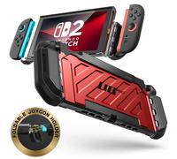 SUPCASE Coque pour Nintendo Switch 2 (2025) (Unicorn Beetle Pro) [Protection Qualité Militaire] [Joy-Con Magnétiques Compatible] Dockable Antichoc Robuste Étui pour Nintendo Switch 2, Rouge