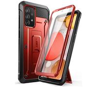 SUPCASE [Unicorn Beetle Pro Coque pour Samsung Galaxy A52s 5G/ Galaxy A52 5G/ Galaxy A52 (Version 2021), étui intégral et béquille avec Protecteur d'écran intégré (Ruddy)