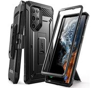 SUPCASE Unicorn Beetle Pro Étui de Protection pour Samsung Galaxy S22 Ultra (6,8 ") 5G, Robuste, sans Film de Protection d'écran, avec Clip Ceinture et Support, édition 2022, Noir