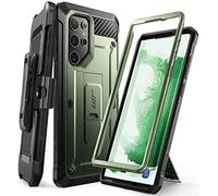 SUPCASE Unicorn Beetle Pro Étui de Protection pour Samsung Galaxy S22 Ultra (6,8 ") 5G, Robuste, sans Film de Protection d'écran, avec Clip Ceinture et Support, édition 2022, Vert