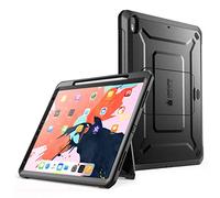 Supcase Unicorn Beetle Pro Series Coque de Protection intégrale Robuste avec béquille Compatible avec Apple Pencil Pro 12,9" (Version 2018), Noir