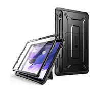 SUPCASE Unicorn Beetle Pro Series Coque intégrale Robuste pour Samsung Galaxy Tab S7 FE 12,4" (2021) avec Protecteur d'écran intégré et Porte-Stylo S (Noir)