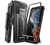 SUPCASE Unicorn Beetle Pro Series Coque pour Samsung Galaxy S22 5G (Version 2022), Coque intégrale Double Couche Robuste avec Clip Ceinture et béquille sans Protecteur d'écran intégré (Noir)