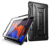 SUPCASE Unicorn Beetle Pro Series Coque pour Samsung Galaxy Tab S9 FE 10,9" (Version 2023), Coque intégrale Robuste avec béquille avec Protecteur d'écran intégré (Noir)