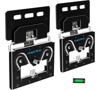 Supcline Support Mural Ultra Mince Compatible 14-80 Pouces 4K LED LCD QLED Flat & Frame TV, Fixation Murale Micro-Gap Profil Bas, Look Minimaliste, Supporte Jusqu'à 70KG