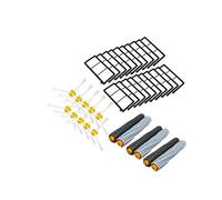 SUPENG 36 pièces/lot Compatible avec IRobot Roomba 800 900 série 870 880 980 Ensemble d'extracteurs de débris et 20 filtres HEPA et kit de Remplacement de Brosse latérale à 3 Bras
