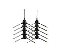 SUPENG Brosse Principale d'aspirateur, Brosse latérale, Filtre HEPA, Tissu de vadrouille Compatible avec Les Accessoires de pièces d'aspirateur Robot Eziclean One Aqua 210(10pcs Side Brush)