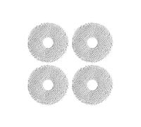 SUPENG Compatible avec Dreame L10s Ultra Accessoires Brosse latérale Couvercle de Brosse Principale Filtre Vadrouille Dreame BOT L10 Pro Aspirateur Pièces en Option (Color : Mop 4PC)