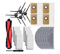 SUPENG Compatible avec Les pièces d'aspirateur Robot XiaoMi Lydsto R1 / R1A / R1 Pro / S1 Brosse Principale/latérale Filtre HEPA Chiffon de vadrouille Poubelle Sac à poussière (Color : 8)