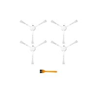 SUPENG Compatible avec Xiaomi Dreame D9, Dreame Bot L10 Pro, Trouver LDS Finder Pièces de Rechange de Rechange Accessoires Main Side Brush Mop Hepa Filter (Color : 4 White Brush)