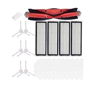 SUPENG Filtres de Couverture de Brosse latérale Noire Principale Compatible avec Xiaomi Mijia 1C 2C 1T/STYTJ01ZHM Dreame F9 Robot aspirateur pièces Accessoires (Color : 083)