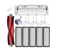 SUPENG Filtres de Couverture de Brosse latérale Noire Principale Compatible avec Xiaomi Mijia 1C 2C 1T/STYTJ01ZHM Dreame F9 Robot aspirateur pièces Accessoires (Color : 082)