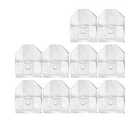 SUPENG Poubelle Compatible avec Roidmi Eve Plus Robot Aspirateur Sac à Poussière Sac de Rangement des Ordures Accessoires de Remplacement Pièces de Rechange Professionnelles (Color : 10pcs)