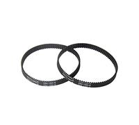 SUPENG TASP 2 pièces Courroie d'entraînement de Distribution 2M-180-6 périmètre 180mm Largeur 6mm Dents 90 convoyeur synchrone pièce de Rechange Compatible avec aspirateur