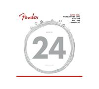 Fender Cordes guitares et basses Super 250 – Acier plaqué nickel à boule – 6C 24-100 (6 et plus)