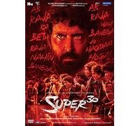 SUPER 30 DVD - HRITHIK ROSHAN - 2019 BOLLYWOOD DVD / REGION FREE / ENG SUBTITLE