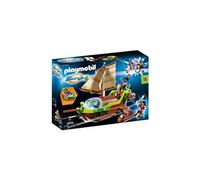 Playmobil Super 4 Bateau pirate Caméléon avec Ruby