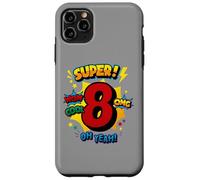 Super 8e Anniversaire Comic Pop Art - Wow Cool OMG Oh Yeah Kids Coque pour iPhone 11 Pro Max