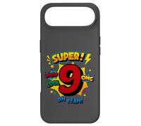 Super 9e Anniversaire Comic Pop Art - Wow Cool OMG Oh Yeah Kids Coque pour iPhone Air