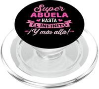 Super Abuela Hasta el infinito ¡y más allá PopSockets PopGrip pour MagSafe
