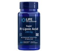 Fraction R de l'acide alpha-lipoïque 240 mg 60 gélules végétales LIFE Extension