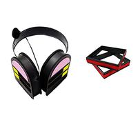 Super Alloy Miku Hatsune Casque Coiffe Rose - Accessoire de Costume Cosplay